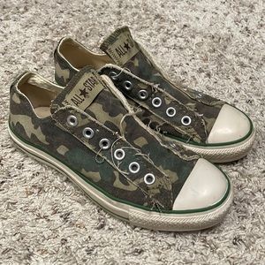 Camo Converse Sneakers